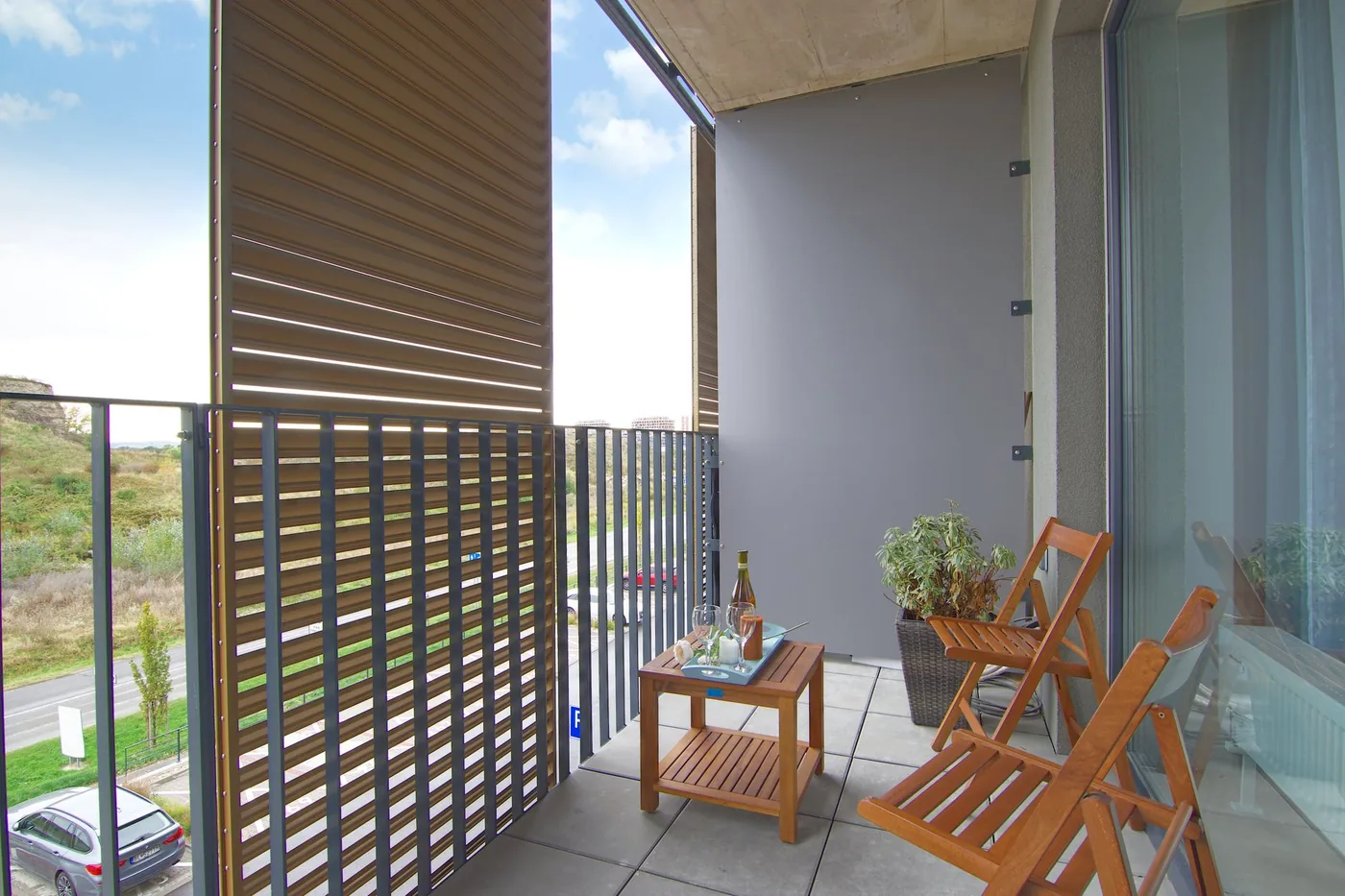 Venkovní paraván: zástěna na balkon a terasu
